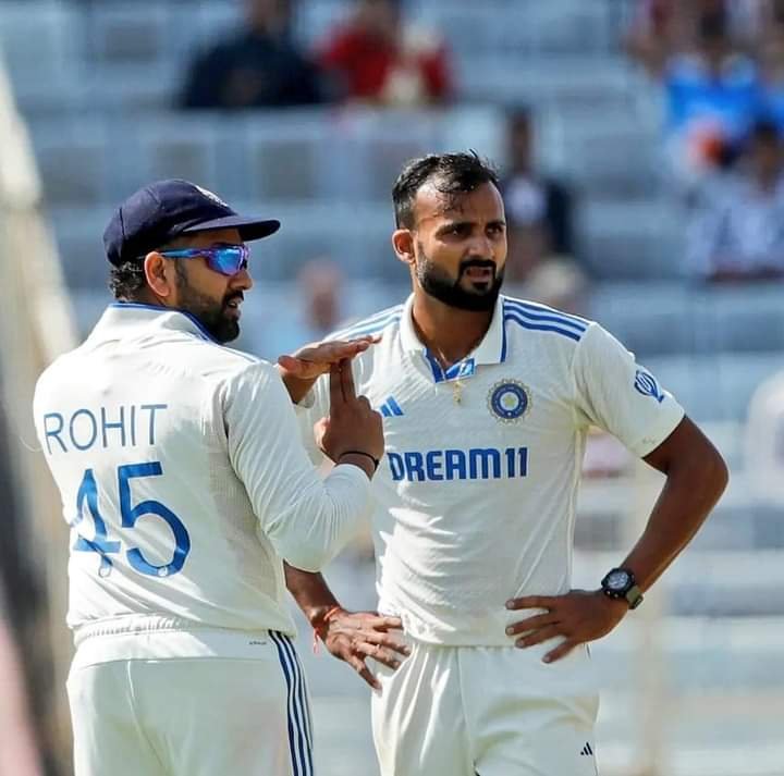 Akash deep takes four wickets in test debut match against england